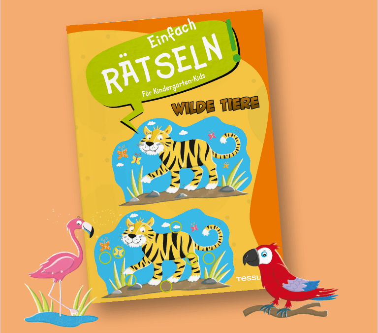 Einfach Rätseln – Wilde Tiere